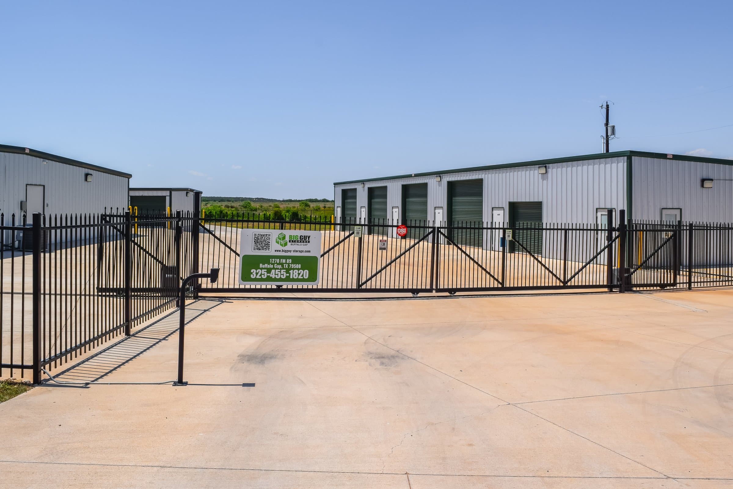self storage facility buffalo gap tx